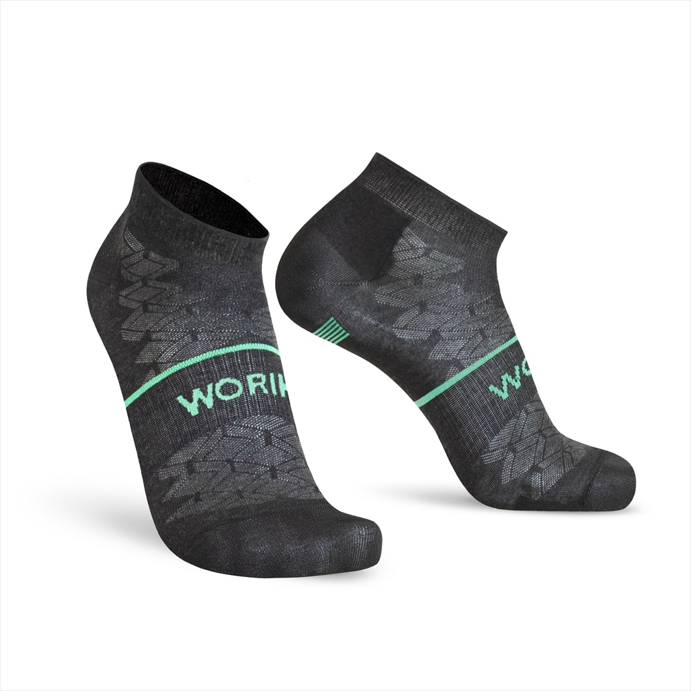 Καλτσάκια WORIK Thil Black (Pack: 2 Ζεύγη)